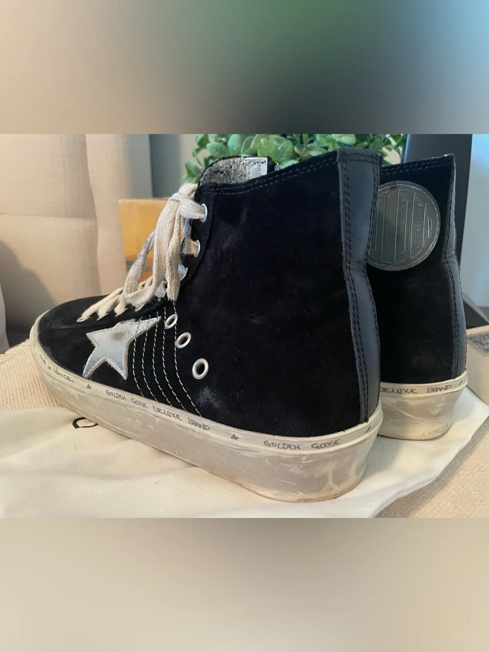 Golden Goose Francy sneakers black size 39